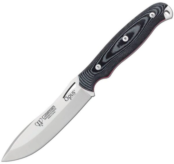 Cudeman Wolf Fixed Blade N695 Stainless Black Micarta