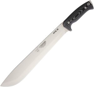 Cudeman SVK II Machete 12.25" MoVa Stainless Fixed Blade