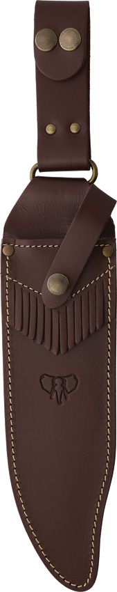 Cudeman Bowie Stag Crown Fixed Blade Knife 9.5" Vanadium Steel