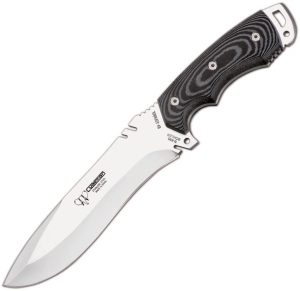 Cudeman Fixed Blade Micarta N695 Stainless 7.13" Satin Knife