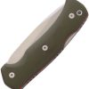 Cudeman Mini Ranger Lockback N690 Green G10 Folding Knife