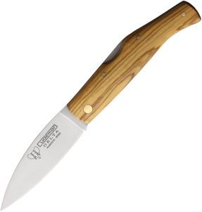 Cudeman Delta Lockback Folding Knife - Olive Wood Handle
