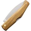 Cudeman Delta Lockback Folding Knife - Olive Wood Handle