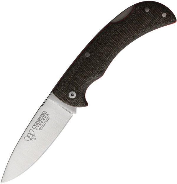 Cudeman Athenea Lockback Green Folding Knife N690 Stainless
