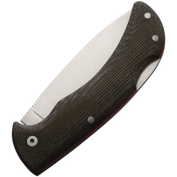 Cudeman Athenea Lockback Green Folding Knife N690 Stainless