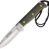 Cudeman MT-4 Green G10 Folding Knife N690 Stainless Rear Lock