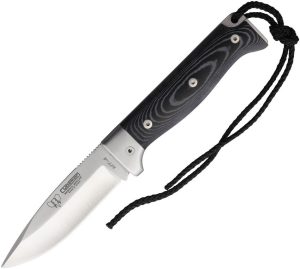 Cudeman MT4 Lockback Black Micarta Folding Knife N690 Steel
