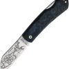 Cudeman La Marinera Lockback N690 Blue Folding Knife LE