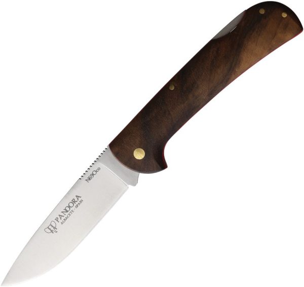 Cudeman Pandora Lockback Walnut Folding Knife N690 Blade