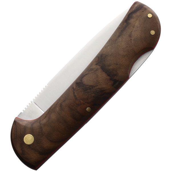 Cudeman Pandora Lockback Walnut Folding Knife N690 Blade