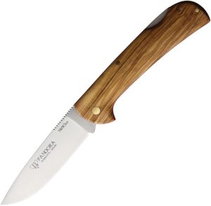 Cudeman Pandora Lockback Olive N690 Folding Knife Spain