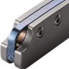 Cavol Denka Linerlock Black Folding Knife M390 Titanium