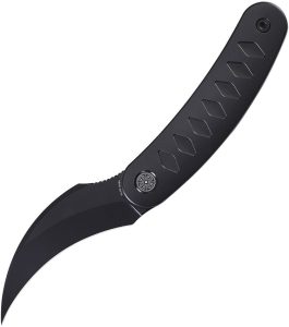 Cavol Kage Linerlock Black Folding Knife M390 Titanium Handle