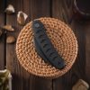 Cavol Kage Linerlock Black Folding Knife M390 Titanium Handle