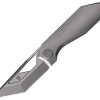 Cavol Shimo Framelock Gray M390 Ceramic Folding Knife