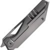 Cavol Shimo Framelock Gray M390 Ceramic Folding Knife