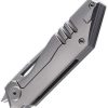 Cavol Shimo Framelock Gray M390 Ceramic Folding Knife