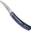 Cavol Kamasu Framelock Folding Knife M390 Blue Titanium G10