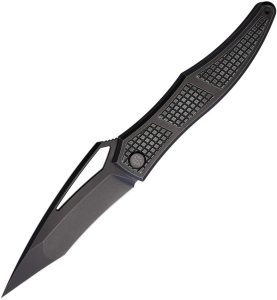 Cavol Ripback Framelock Folding Knife M390 Black Titanium