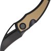 Cavol Krasu Framelock Folding Knife M390 Black Titanium