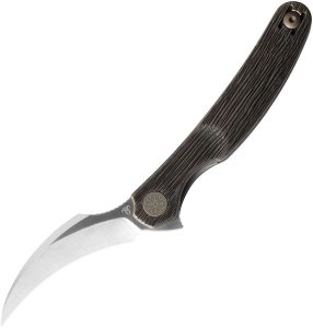 Cavol C09 Linerlock Titanium - Bronze Handle Elmax
