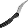 Cavol C09 Linerlock Folding Knife Titanium Elmax Steel Black