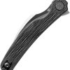 Cavol C09 Linerlock Folding Knife Titanium Elmax Steel Black