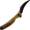 Cavol C09 Linerlock Folding Knife Elmax Steel Ultem Handle