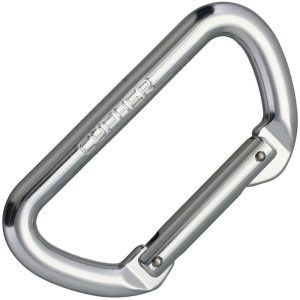 Cypher D Sport Carabiner - Nickel 4.25 inches