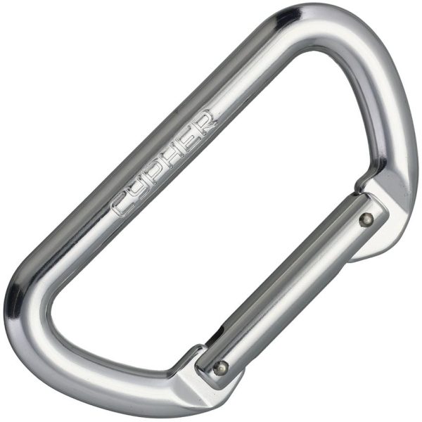 Cypher D Sport Carabiner - Nickel 4.25 inches
