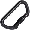 Cypher D Screw Gate Carabiner Black - 4.25 inches
