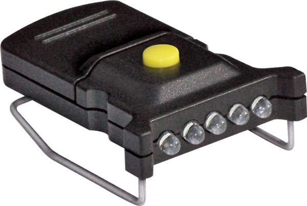 Cyclops Micro Mini LED Hat Clip Light - 5 LED White
