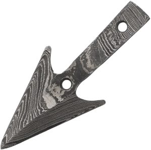 DA02.jpg Damascus Arrowhead - 2.5 x 1 inches Damascus Steel