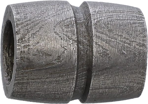 Damascus Bisect Groove Bead - 0.4 x 0.5 inches Lanyard