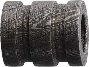 Damascus Steel Bead Grooved Barrel - 0.4 x 0.5 inches