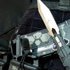 Dagueart Xiris Linerlock Folding Knife 4" Satin Dagger Blade