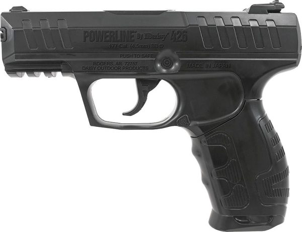 DAI426.jpg Daisy Model 426 CO2 BB Pistol Semi-Auto Black 430 FPS
