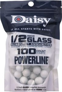 Daisy Powerline Glass Sling Ammo .5in White - 75