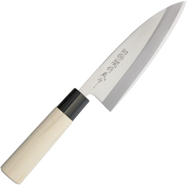 Due Cigni Deba Maple Handle Japanese Fish Knife