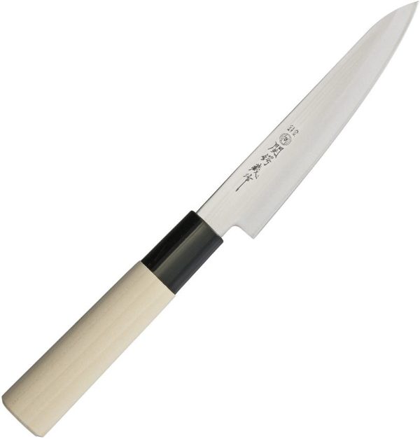 Due Cigni Petty Paring Knife Maple Handle