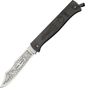 DD815.jpg Douk-Douk Folder Black Carbon Steel - 4.38 inches Closed