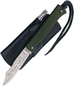 DD815GMCOLG.jpg Douk-Douk Folder Green 14C28N Stainless Folding Knife