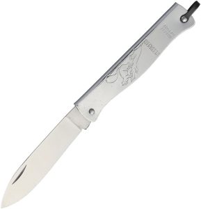 Douk-Douk Squirrel Folder Satin Carbon Steel