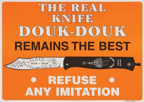 Douk-Douk Poster 11.625 x 8.25 inches Cardboard