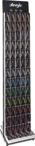 Deejo Wall Retail Display - Stainless Double-Sided