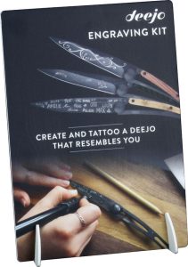 Deejo Engraving Kit Display - PVC Compact