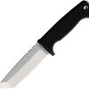 Demko FreeReign Tanto Fixed Blade Knife AUS-10A Black Gray