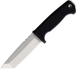 Demko FreeReign Tanto Fixed Blade Knife AUS-10A Black Gray