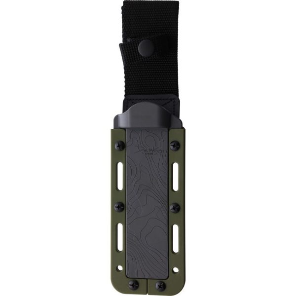 Demko FreeReign Tanto Fixed Blade Knife AUS-10A OD Green