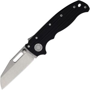 Demko AD 20.5 Shark-Lock Folding Knife S35VN Black G10